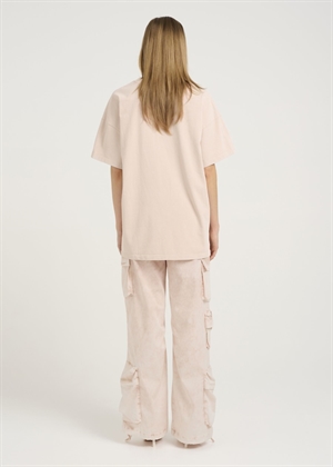 Millo oversize tee Light Pink Washed Gestuz